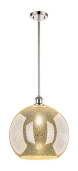 Ballston One Light Pendant in Polished Nickel (405|516-1S-PN-G128-14)