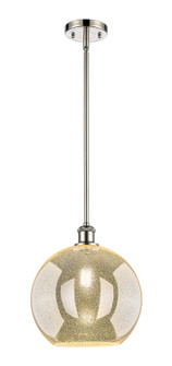 Ballston One Light Mini Pendant in Polished Nickel (405|516-1S-PN-G128-12)