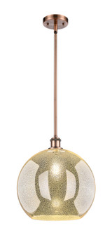Ballston One Light Pendant in Antique Copper (405|516-1S-AC-G128-14)