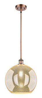 Ballston One Light Mini Pendant in Antique Copper (405|516-1S-AC-G128-12)