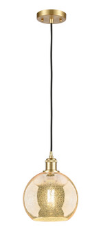 Ballston One Light Mini Pendant in Satin Gold (405|516-1P-SG-G128-8)