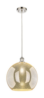Ballston One Light Pendant in Polished Nickel (405|516-1P-PN-G128-14)