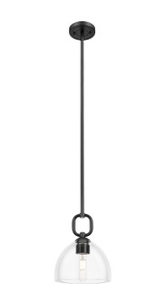Downtown Urban One Light Pendant in Matte Black (405|485-1S-BK-G486-8CL)
