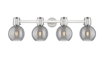 Downtown Urban Four Light Bath Vanity in Brushed Satin Nickel (405|464-4W-SN-G464B-7SM)