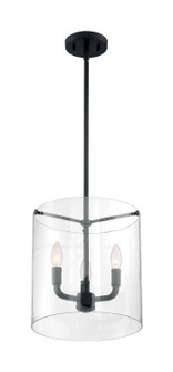 Sommerset Three Light Pendant in Matte Black (72|60-7277)