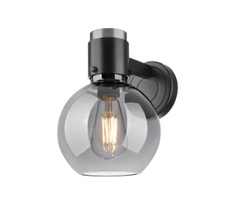 Downtown Urban One Light Wall Sconce in Matte Black (405|464-1W-BK-G464B-7SM)