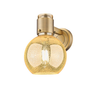 Downtown Urban One Light Wall Sconce in Brushed Brass (405|464-1W-BB-G464B-7ME)