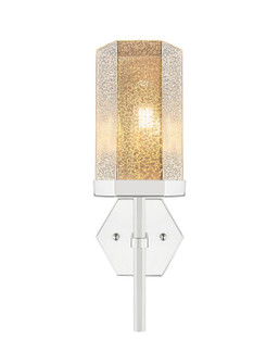 Downtown Urban One Light Wall Sconce in Polished Nickel (405|463-1W-PN-G463-8ME)
