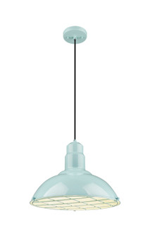 Downtown Urban One Light Pendant in Seafoam (405|455-1P-16SF)