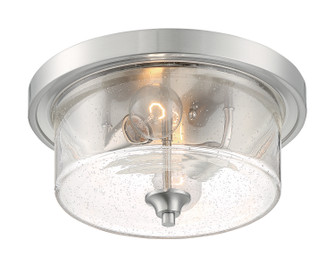 Bransel Two Light Flush Mount in Brushed Nickel (72|60-7190)