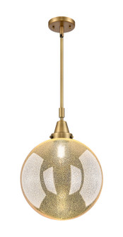 Caden One Light Mini Pendant in Brushed Brass (405|447-1S-BB-G208-12)