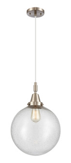 Caden One Light Mini Pendant in Brushed Satin Nickel (405|447-1P-SN-G204-12)