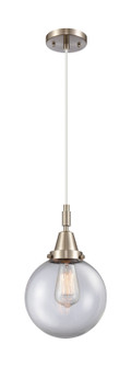 Caden One Light Mini Pendant in Brushed Satin Nickel (405|447-1P-SN-G202-8)