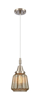 Caden One Light Mini Pendant in Brushed Satin Nickel (405|447-1P-SN-G146)