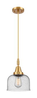 Caden One Light Mini Pendant in Satin Gold (405|447-1P-SG-G74)