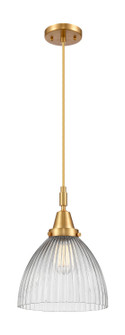 Caden LED Pendant in Satin Gold (405|447-1P-SG-G222)