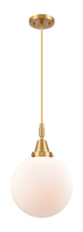 Caden One Light Mini Pendant in Satin Gold (405|447-1P-SG-G201-10)
