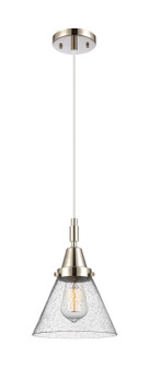 Caden One Light Mini Pendant in Polished Nickel (405|447-1P-PN-G44)
