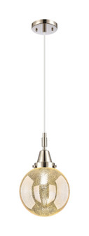 Caden One Light Mini Pendant in Polished Nickel (405|447-1P-PN-G208-8)