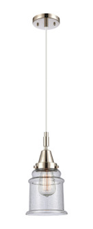 Caden One Light Mini Pendant in Polished Nickel (405|447-1P-PN-G184)