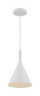 Lightcap One Light Pendant in Matte White (72|60-7137)