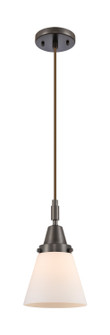 Caden One Light Mini Pendant in Oil Rubbed Bronze (405|447-1P-OB-G61)