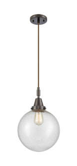 Caden One Light Mini Pendant in Oil Rubbed Bronze (405|447-1P-OB-G204-10)