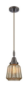 Caden One Light Mini Pendant in Oil Rubbed Bronze (405|447-1P-OB-G146)