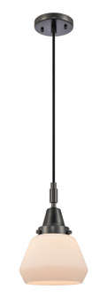 Caden One Light Mini Pendant in Matte Black (405|447-1P-BK-G171)
