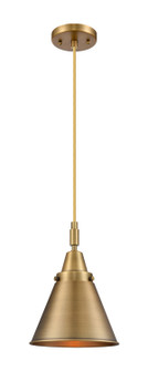 Caden One Light Mini Pendant in Brushed Brass (405|447-1P-BB-M13-BB)