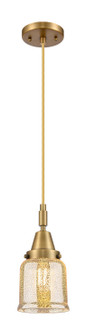 Caden One Light Mini Pendant in Brushed Brass (405|447-1P-BB-G58)