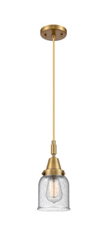 Caden One Light Mini Pendant in Brushed Brass (405|447-1P-BB-G54)