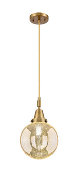Caden One Light Mini Pendant in Brushed Brass (405|447-1P-BB-G208-8)