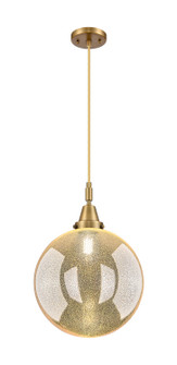 Caden One Light Mini Pendant in Brushed Brass (405|447-1P-BB-G208-12)