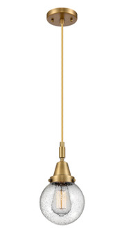 Caden One Light Pendant in Brushed Brass (405|447-1P-BB-G204-6)