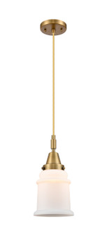 Caden One Light Mini Pendant in Brushed Brass (405|447-1P-BB-G181)