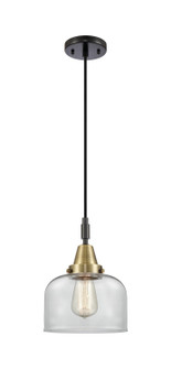 Caden One Light Mini Pendant in Black Antique Brass (405|447-1P-BAB-G72)