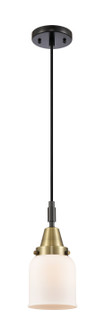 Caden One Light Mini Pendant in Black Antique Brass (405|447-1P-BAB-G51)