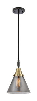 Caden One Light Mini Pendant in Black Antique Brass (405|447-1P-BAB-G43)