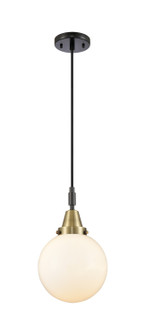 Caden One Light Mini Pendant in Black Antique Brass (405|447-1P-BAB-G201-8)