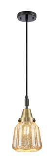 Caden One Light Mini Pendant in Black Antique Brass (405|447-1P-BAB-G146)