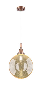 Caden One Light Mini Pendant in Antique Copper (405|447-1P-AC-G208-12)
