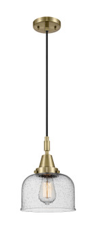 Caden One Light Mini Pendant in Antique Brass (405|447-1P-AB-G74)