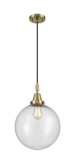 Caden One Light Mini Pendant in Antique Brass (405|447-1P-AB-G204-12)