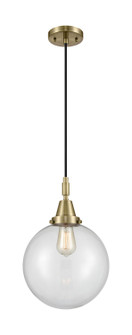Caden One Light Mini Pendant in Antique Brass (405|447-1P-AB-G202-10)
