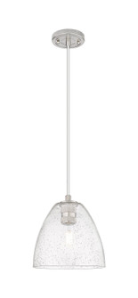 Downtown Urban One Light Pendant in Satin Nickel (405|434-1P-SN-GBD-94)
