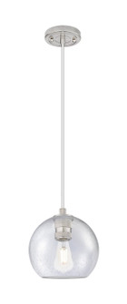 Downtown Urban One Light Pendant in Satin Nickel (405|434-1P-SN-G124-8)