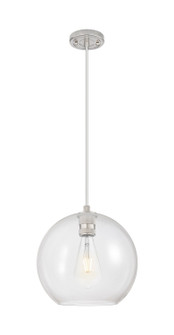 Downtown Urban One Light Pendant in Satin Nickel (405|434-1P-SN-G122-12)