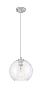 Downtown Urban One Light Pendant in Satin Nickel (405|434-1P-SN-G122-10)
