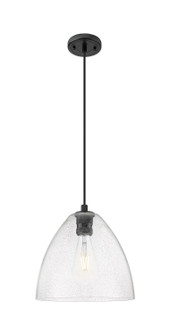 Downtown Urban One Light Pendant in Matte Black (405|434-1P-BK-GBD-124)